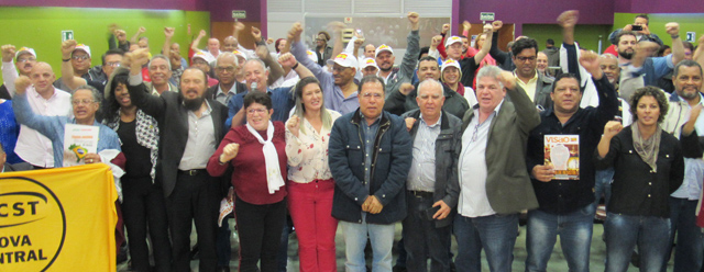 Centrais Sindicais definem últimos preparativos para atos do "Dia do Basta!"